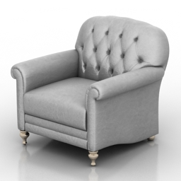 armchair oxford dantone home 3D Model Preview #ec37c992