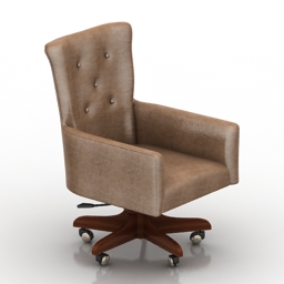 armchair coventry dantone home 3D Model Preview #21bd7b56