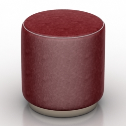 seat charter furniture dylan ottoman 3D Model Preview #19d385e1