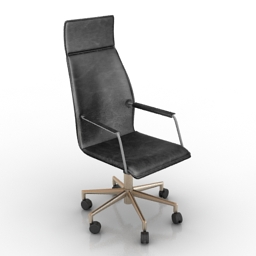 armchair codutti genesis office 3D Model Preview #df44f45d