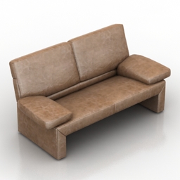 sofa 2s185 3D Model Preview #86164d2c