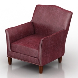 armchair canterbury dantone home 3D Model Preview #1b97f0f9