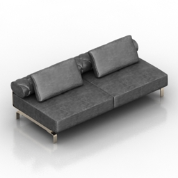 sofa 2 3D Model Preview #7c2243a8