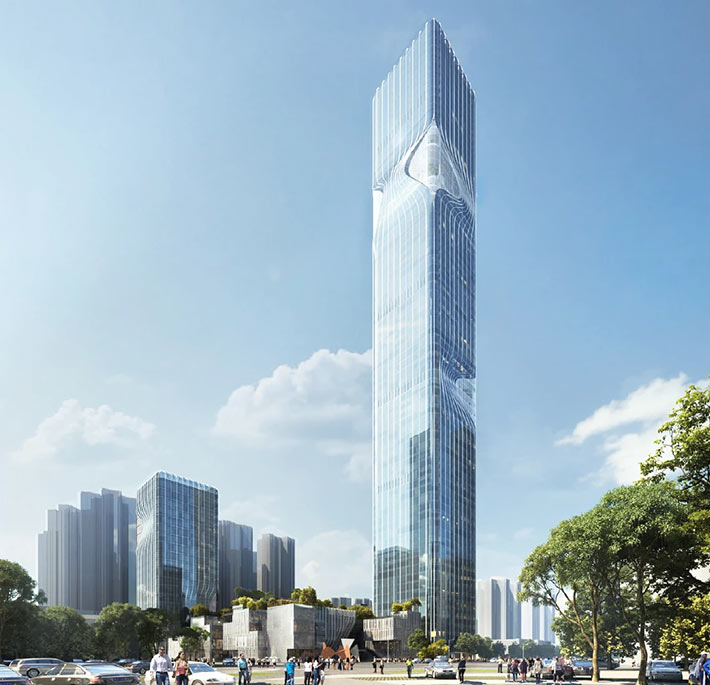 New Pingshan Eye by RMJM, Shenzhen, China