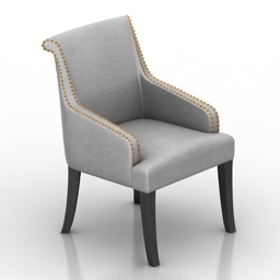 armchair mulen dantone home 3D Model Preview #81cd8ef7