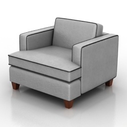 armchair fleetwood dantone home 3D Model Preview #249eae64