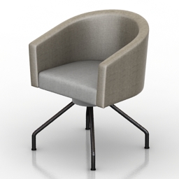 armchair 3 3D Model Preview #0f4f292f