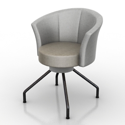 armchair 4 3D Model Preview #1a503b65