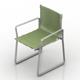 armchair fendi casa blixen 3D Model Preview #9150a5e6