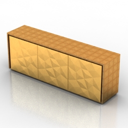 locker fendi media cristal 3D Model Preview #fc2c13ff