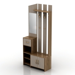 locker 4 3D Model Preview #3cfc4c1b