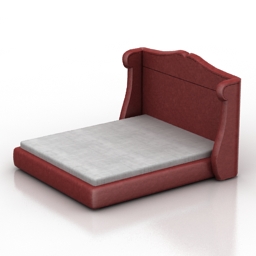 bed cavio verona 3D Model Preview #2a49430b