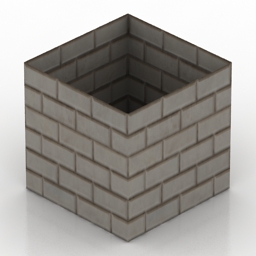 3D Brick tile preview