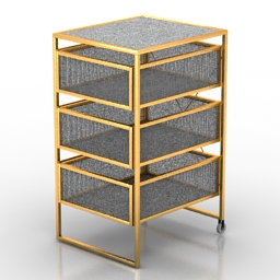basket storage ikea lennart 3D Model Preview #057070d0