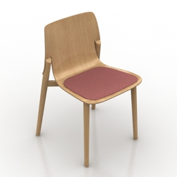 chair alias kayak soft 3D Model Preview #5404d5b3