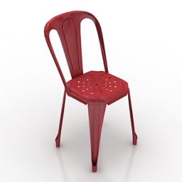 chair marais vintage 3D Model Preview #bd147340