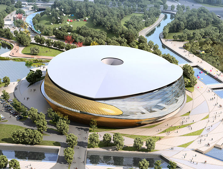 Hangzhou Asian Games Park by Archi-Tectonics, China