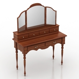 dressing table 3D Model Preview #16127ab2