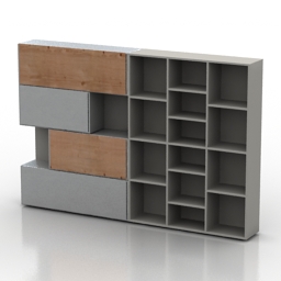 bookshelf 3D Model Preview #ab27b052