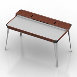 table desk herman miller airia 3D Model Preview #91ee979b