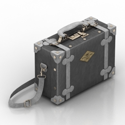 3D Suitcase preview