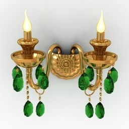 sconce 2pl 3D Model Preview #dc30d180