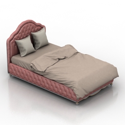 bed luigi letto 3D Model Preview #0b536231