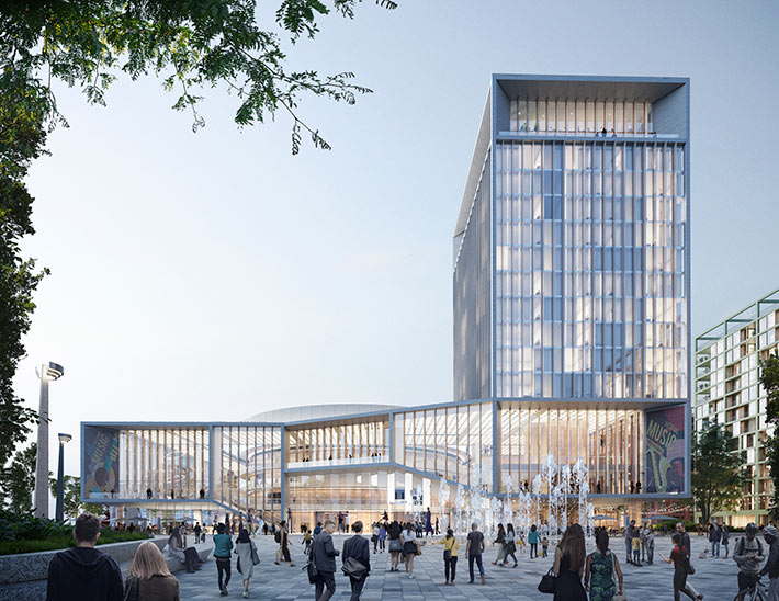 Istropolis culture and congress center, Bratislava, Slovakia