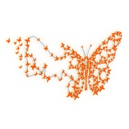 sconse decor light butterfly 3D Model Preview #77af0690
