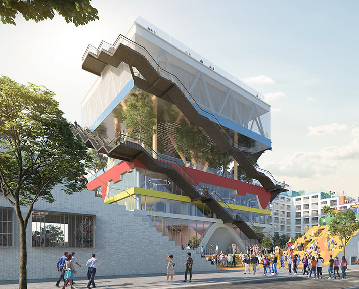 Dutch Pavilion renovation by MVRDV, Hanover, Germany