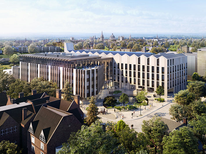 Life and Mind Building by NBBJ, Oxford, England