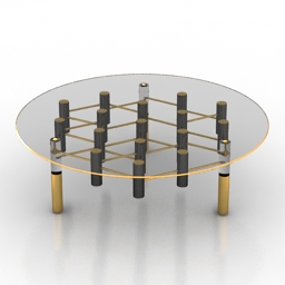 table delightfull ike center 3D Model Preview #1a1d686a