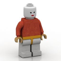 toy girl 3D Model Preview #a5e14605