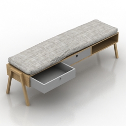 bench-table 3D Model Preview #03a7b163