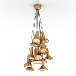 luster cosmorelax torch cluster 3D Model Preview #b392a418