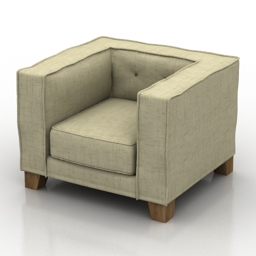 armchair opera contemporary igor 3D Model Preview #d5366016