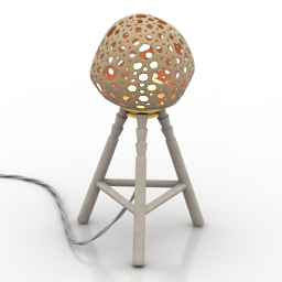 torchere coconut 3D Model Preview #b0ac2747
