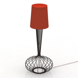 torchere Вarwin lamp by naifdesign 3D Model Preview #9f5b7128