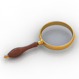magnifier - 3D Model Preview #f73b22e4
