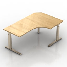 table hmi renew 90 extended corner 3D Model Preview #0844f520