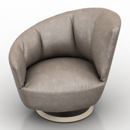 armchair giorgetti arabella 3D Model Preview #a26c3812