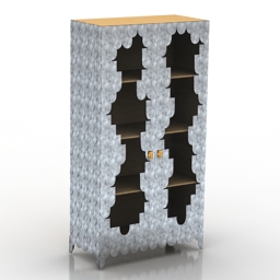 locker oporto cabinet boca do lobo 3D Model Preview #9dd41b3a
