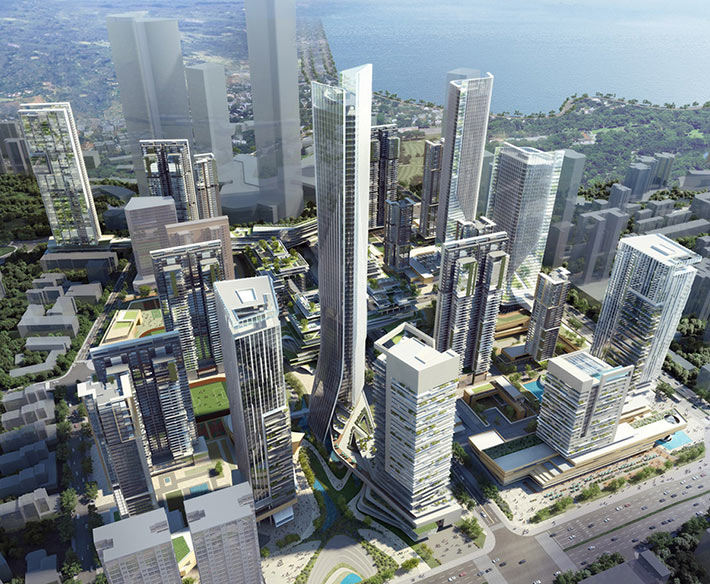 The Core of Zhuhai City Heart, Zhuhai, China