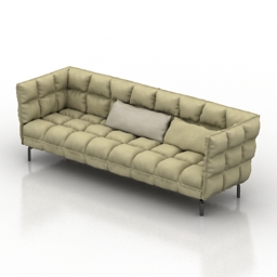 sofa b&b italia husk 3D Model Preview #8b5cd835