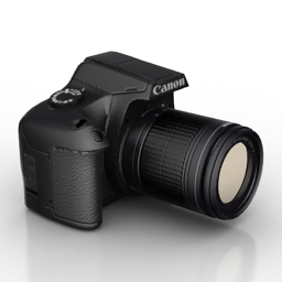 camera canon eos 400d 3D Model Preview #e985f557