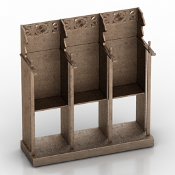 bench 2 3D Model Preview #902e03f0
