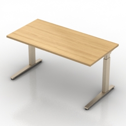 table hmi renew rectangular 3D Model Preview #e87366c3