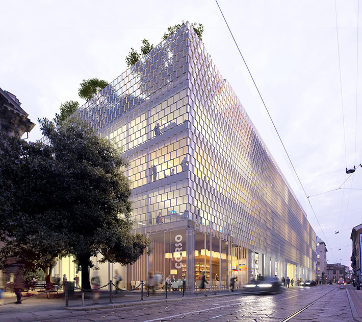 Gio Ponti Complex by SOM, Milan, Italy