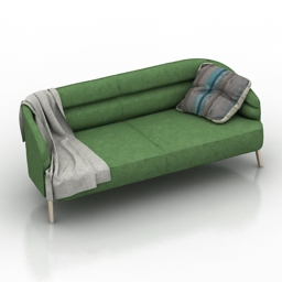 sofa wittmann odeon 3D Model Preview #d4555ea6
