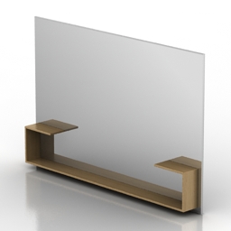 mirror rack rexa moode korres 3D Model Preview #99031184